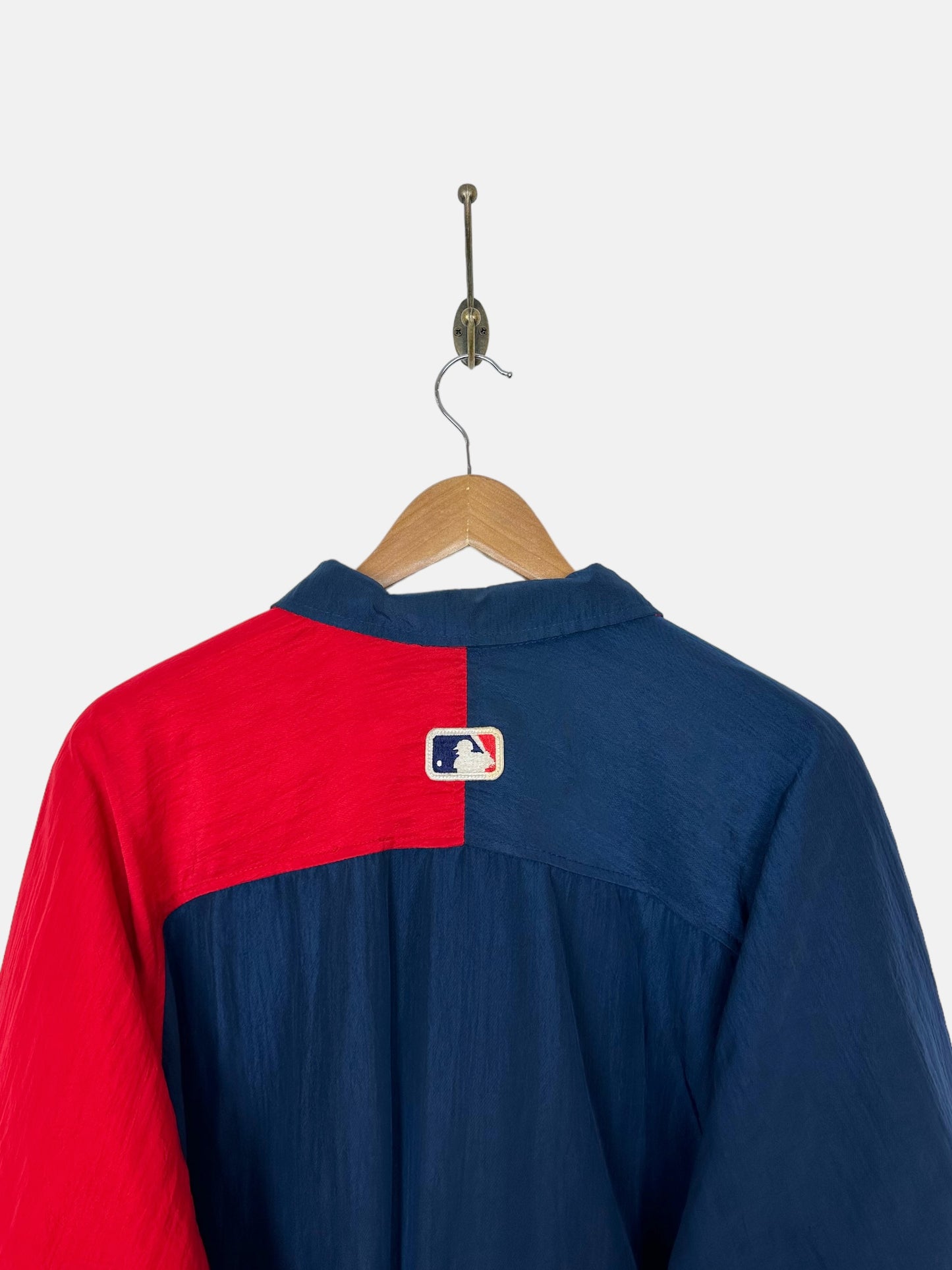 90's Starter Cleveland Indians MLB USA Made Embroidered Vintage Jacket Size L