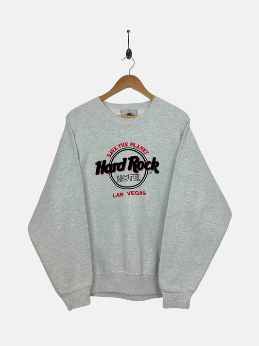 90's Hard Rock Hotel Las Vegas Embroidered Vintage Sweatshirt Size M