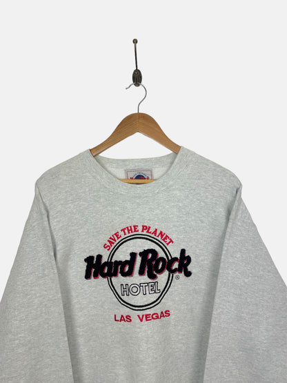 90's Hard Rock Hotel Las Vegas Embroidered Vintage Sweatshirt Size M