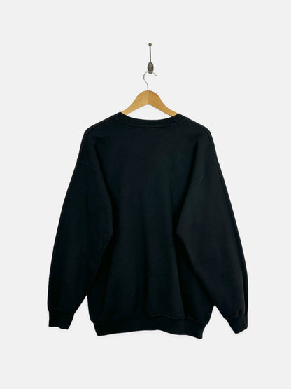 Carolina Panthers NFL Embroidered Vintage Sweatshirt Size M-L
