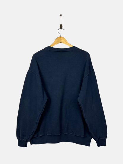 90's Notre Dame University Embroidered Vintage Sweatshirt Size L