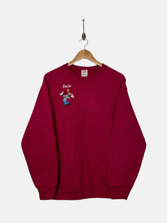 90's Disney Goofy Embroidered Vintage Sweatshirt Size S