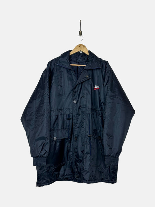 90's Nike Embroidered Vintage Jacket with Hood Size XL