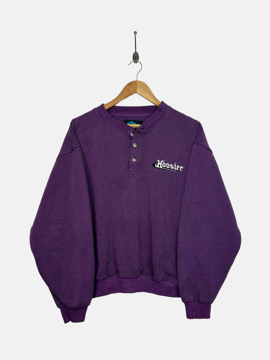 90's Hoosier Embroidered Vintage Sweatshirt Size 10-12