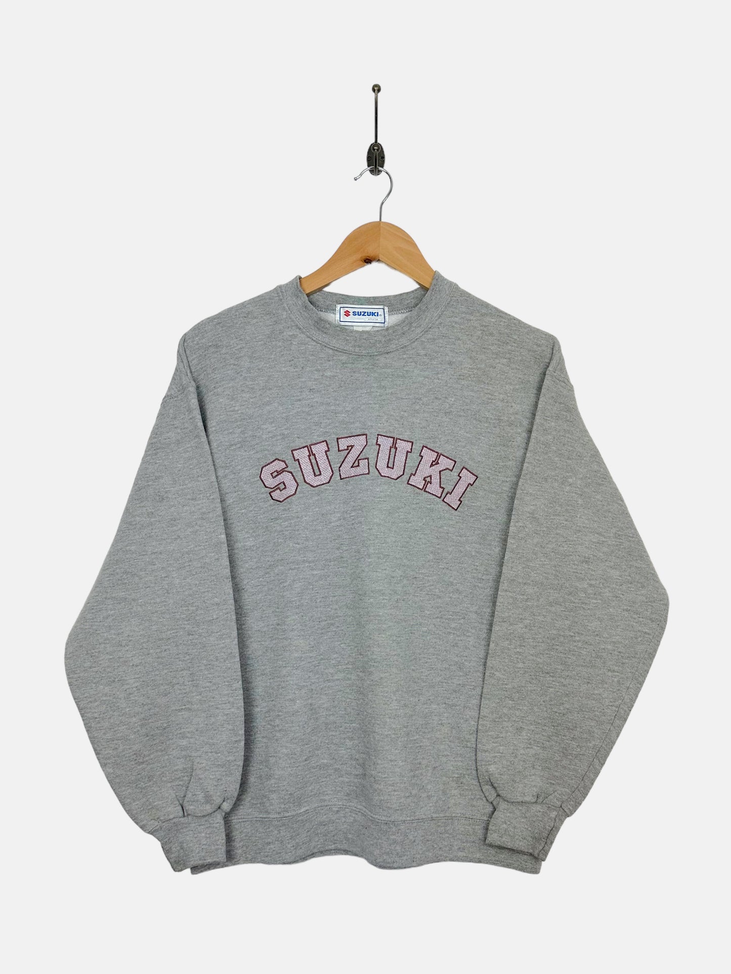 90's Suzuki Embroidered Vintage Sweatshirt 8-10