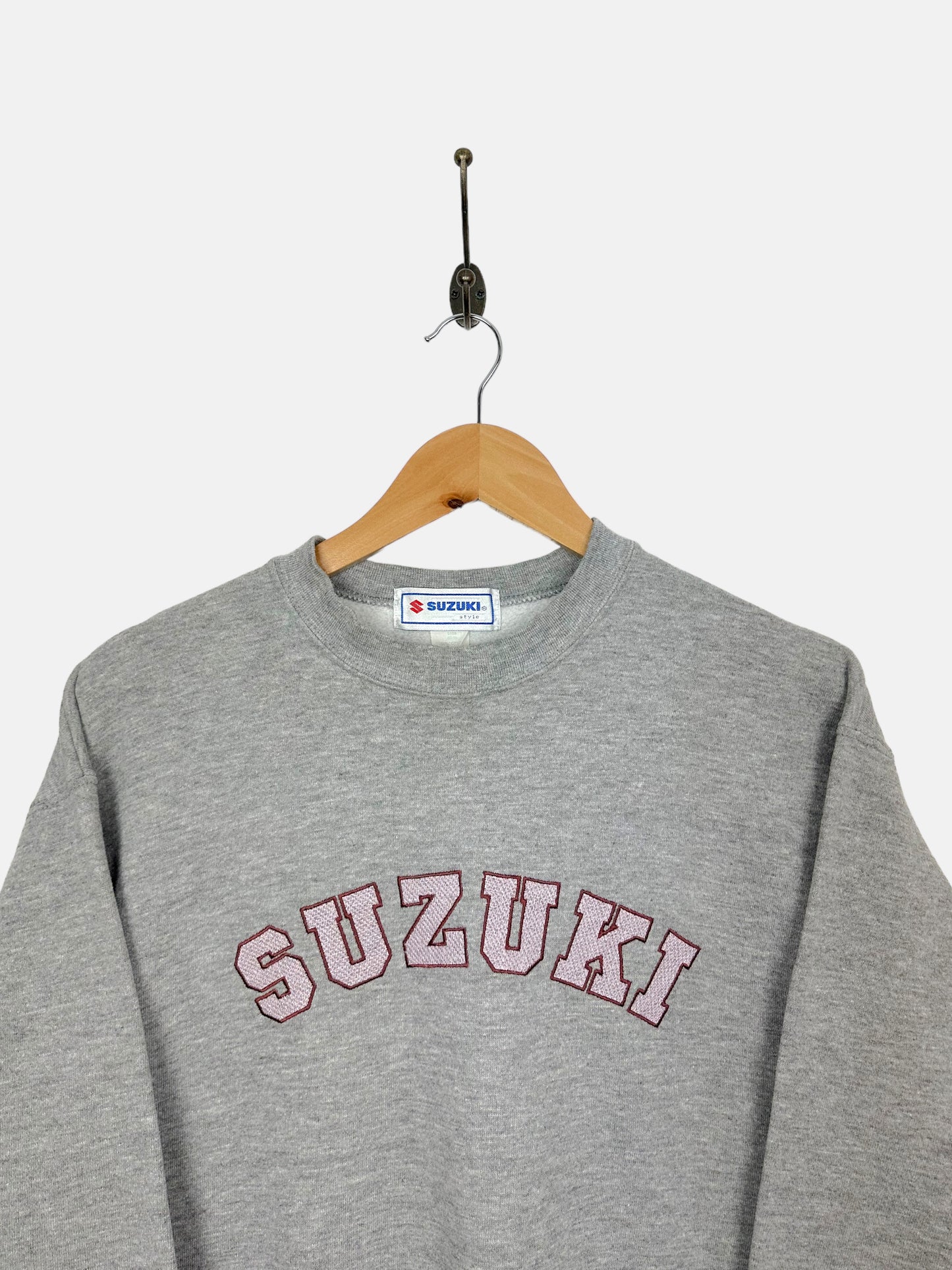90's Suzuki Embroidered Vintage Sweatshirt 8-10