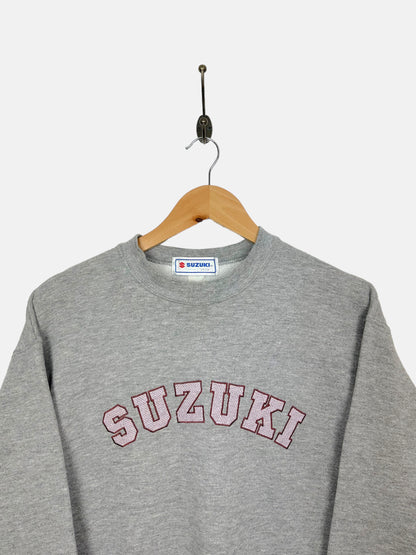 90's Suzuki Embroidered Vintage Sweatshirt 8-10