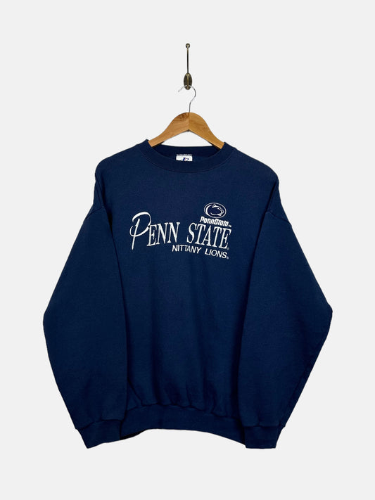 90's Penn State Lions Embroidered Vintage Sweatshirt Size M-L