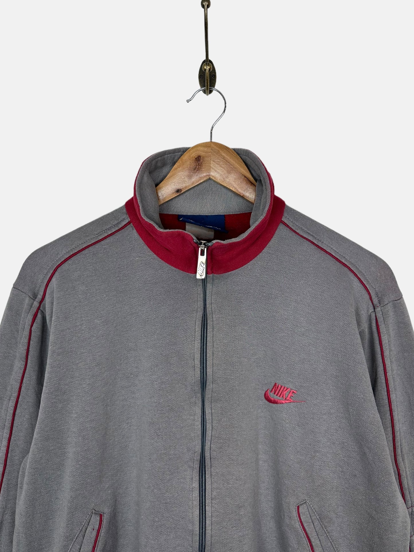 90's Nike Embroidered Vintage Zip-Up Jersey/Jacket Size 8