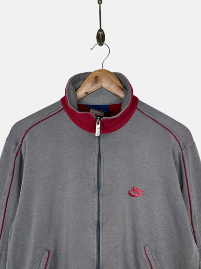 90's Nike Embroidered Vintage Zip-Up Jersey/Jacket Size 8