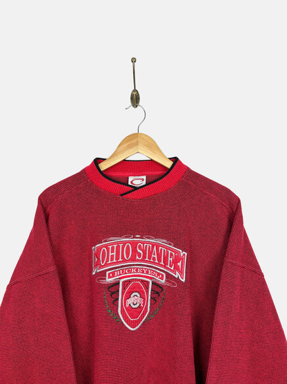 90's Ohio State Buckeyes Embroidered Vintage Sweatshirt Size 2XL