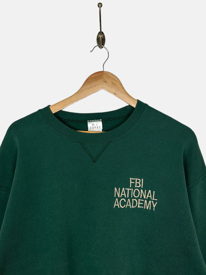 90's FBI National Academy Embroidered Vintage Sweatshirt Size L