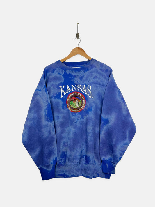 90's Kansas University Embroidered Vintage Sweatshirt Size XL