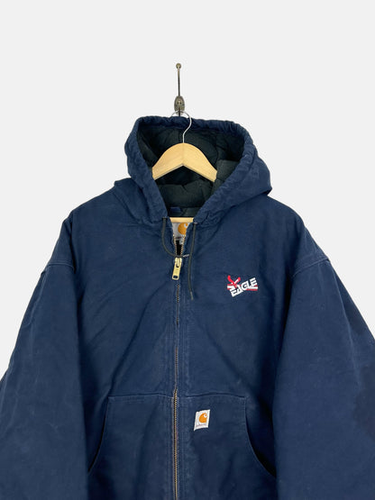 90's Carhartt Heavy Duty Vintage Jacket with Hood Size 2XL