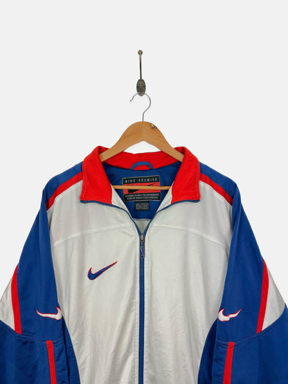 90's Nike Embroidered Vintage Zip-Up Jacket Size M