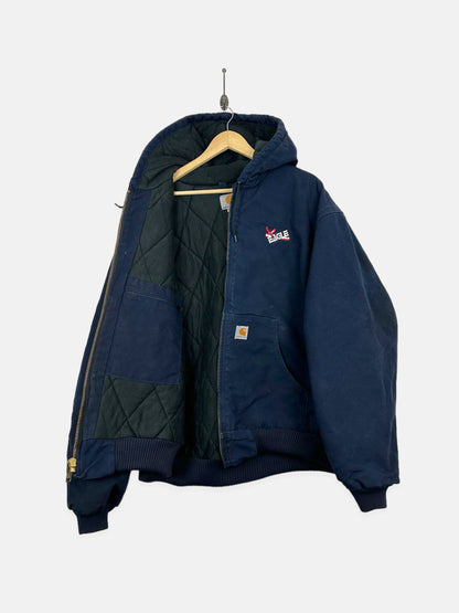90's Carhartt Heavy Duty Vintage Jacket with Hood Size 2XL