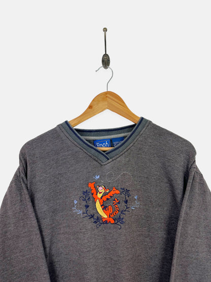 90's Disney Tigger Embroidered Vintage Sweatshirt Size 14