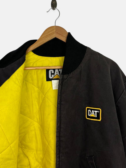 90's Cat Embroidered Vintage Heavy Duty Jacket Size M-L