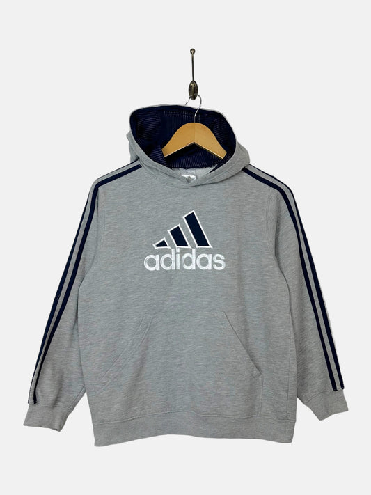 Youth 90's Adidas Embroidered Vintage Lightweight Hoodie
