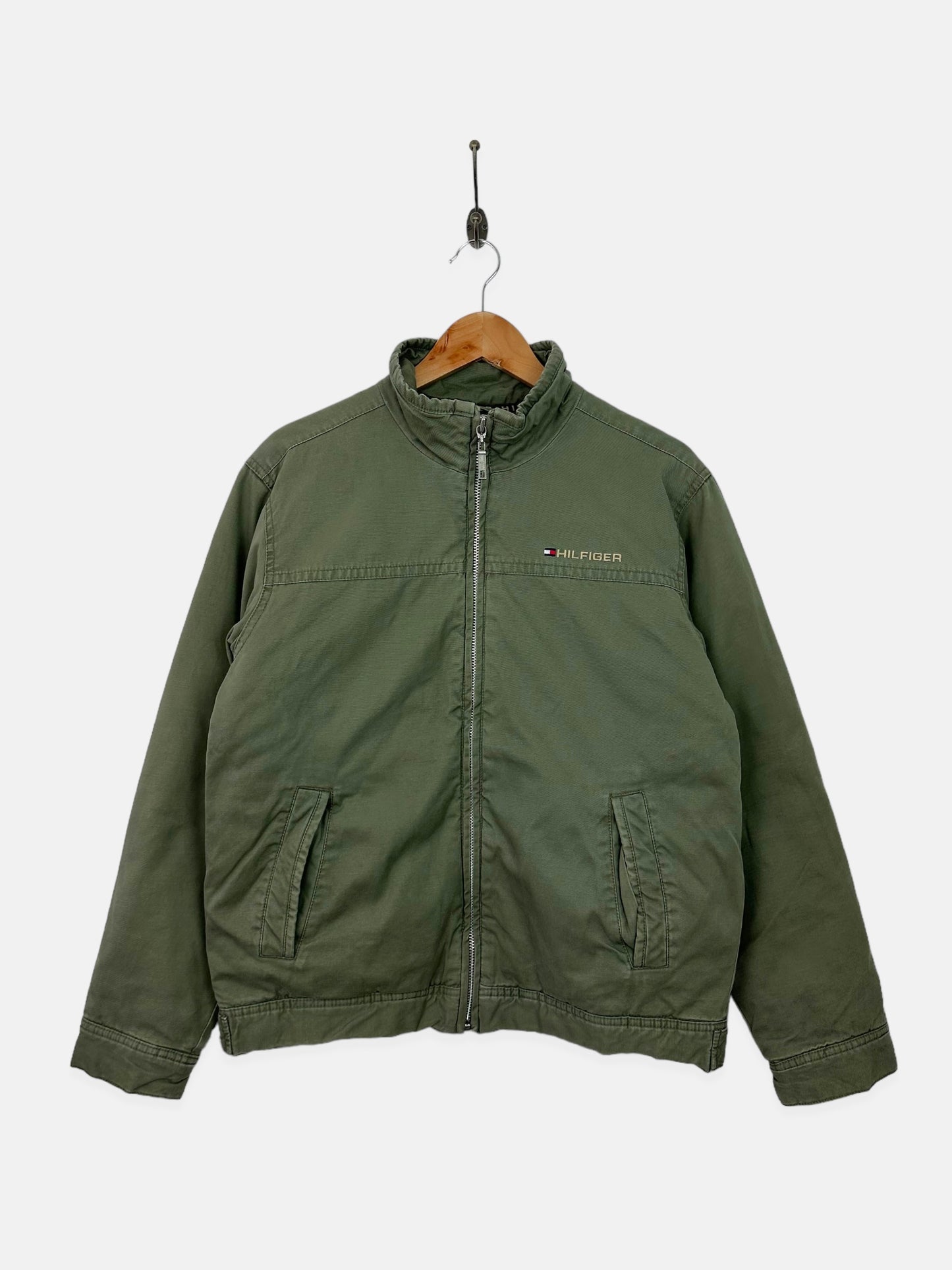90's Tommy Hilfiger Embroidered Vintage Thick Jacket Size S