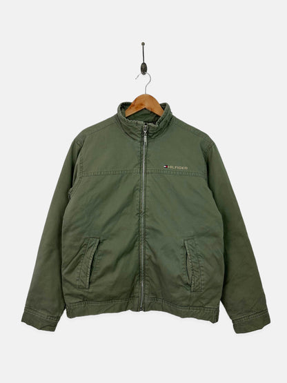 90's Tommy Hilfiger Embroidered Vintage Thick Jacket Size S