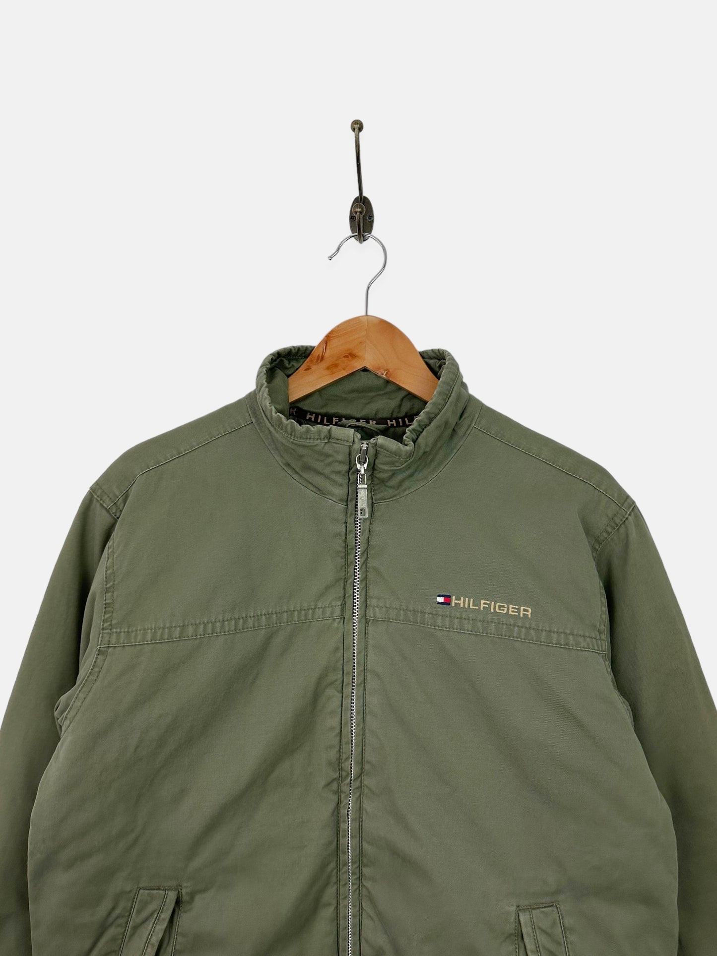 90's Tommy Hilfiger Embroidered Vintage Thick Jacket Size S