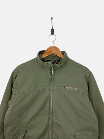 90's Tommy Hilfiger Embroidered Vintage Thick Jacket Size S