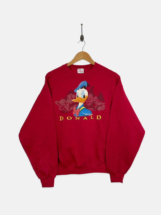 90's Disney Donald Duck USA Made Vintage Sweatshirt Size 12