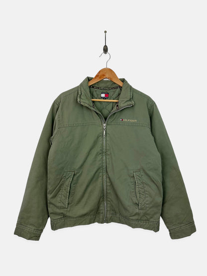 90's Tommy Hilfiger Embroidered Vintage Thick Jacket Size S