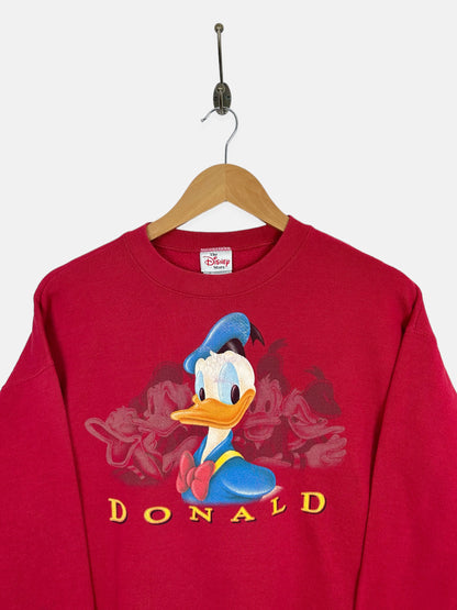 90's Disney Donald Duck USA Made Vintage Sweatshirt Size 12
