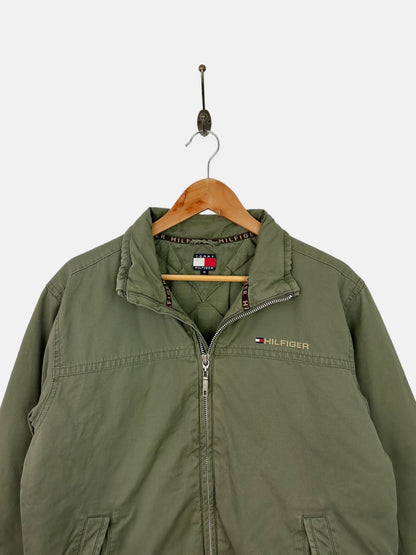 90's Tommy Hilfiger Embroidered Vintage Thick Jacket Size S