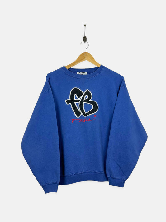 90's Fubu USA Made Embroidered Vintage Sweatshirt Size M