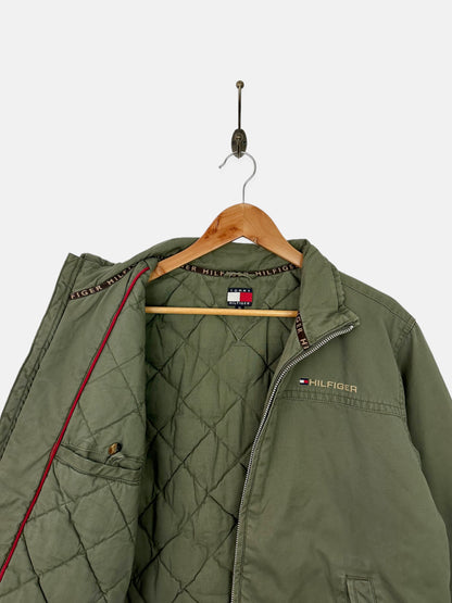 90's Tommy Hilfiger Embroidered Vintage Thick Jacket Size S