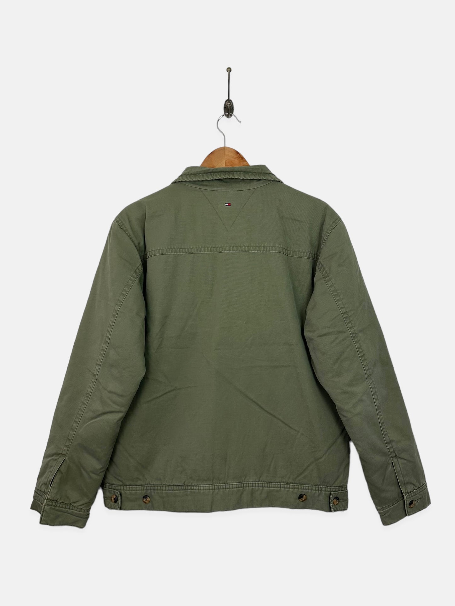 90's Tommy Hilfiger Embroidered Vintage Thick Jacket Size S