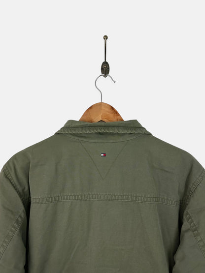 90's Tommy Hilfiger Embroidered Vintage Thick Jacket Size S