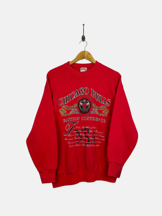 90's Chicago Bulls NBA USA Made Vintage Sweatshirt Size S