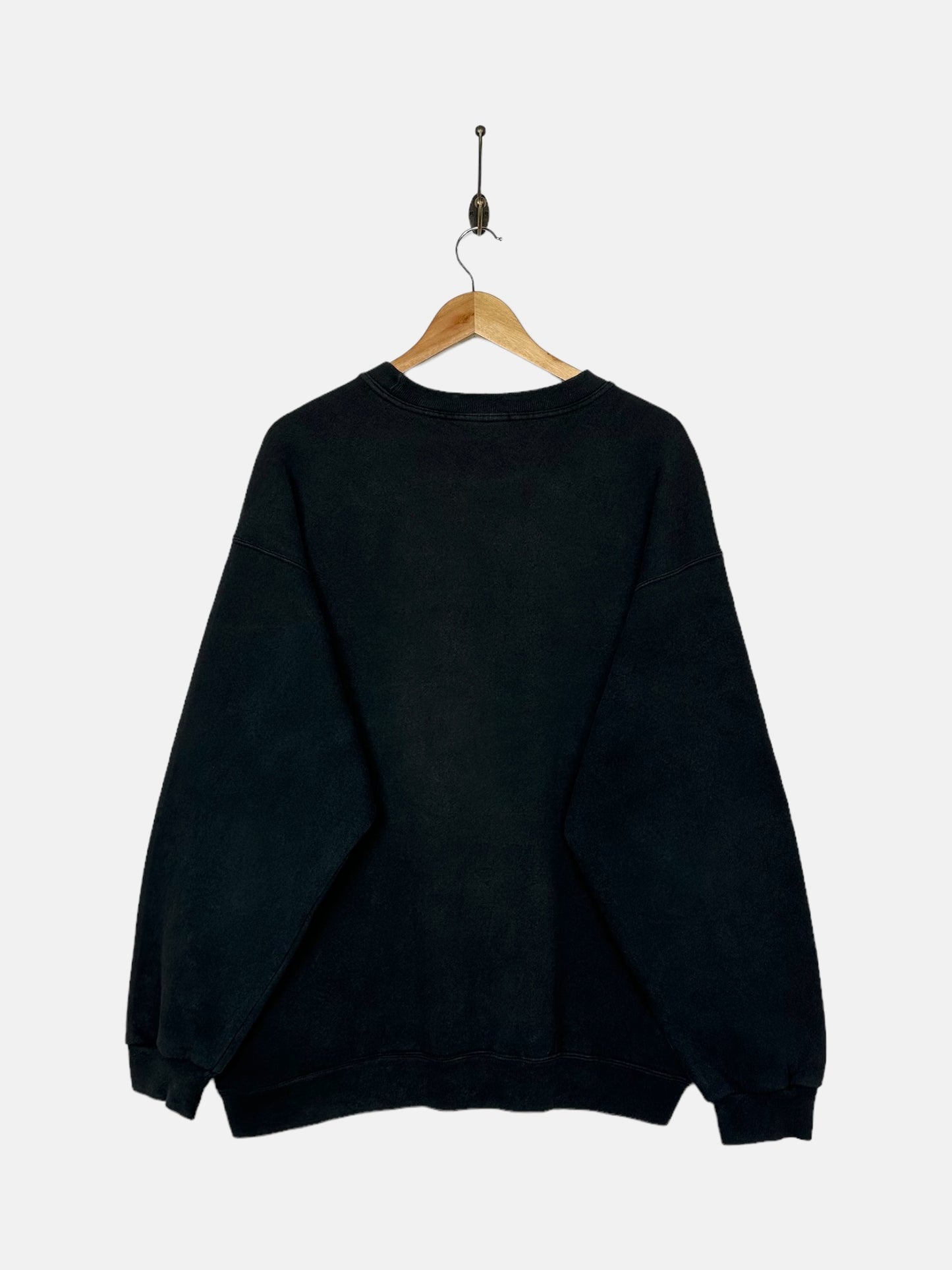 90's Nike Big Swoosh Embroidered Vintage Sweatshirt Size L-XL