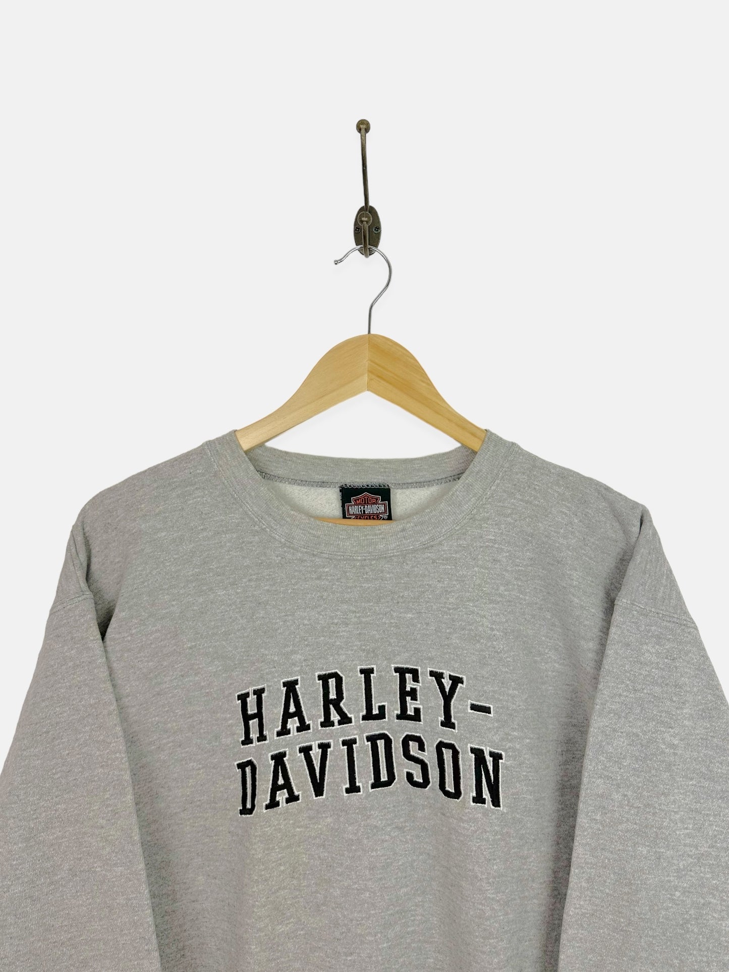 90's Harley Davidson Grand Junction Embroidered Vintage Sweatshirt Size 10