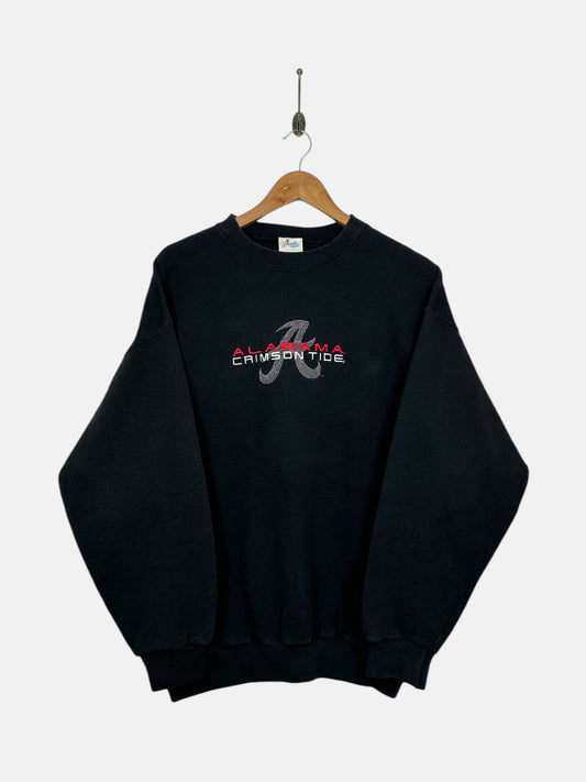 90's Alabama Crimson Tide Embroidered Vintage Sweatshirt Size M