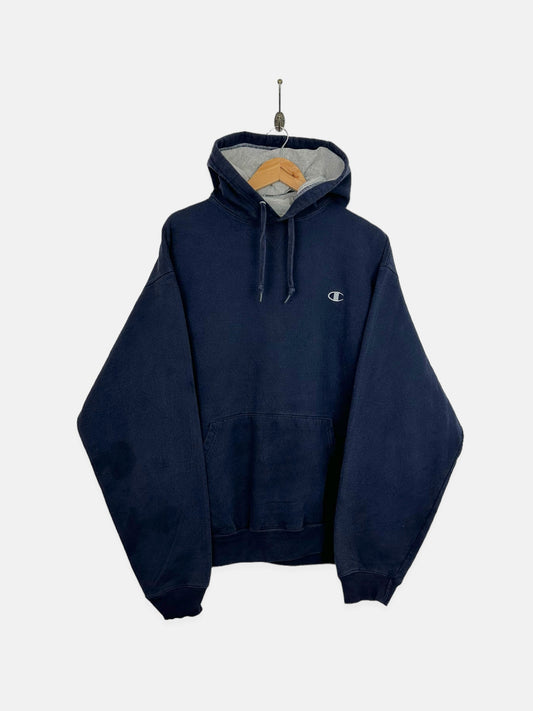 90's Champion Embroidered Vintage Hoodie Size XL