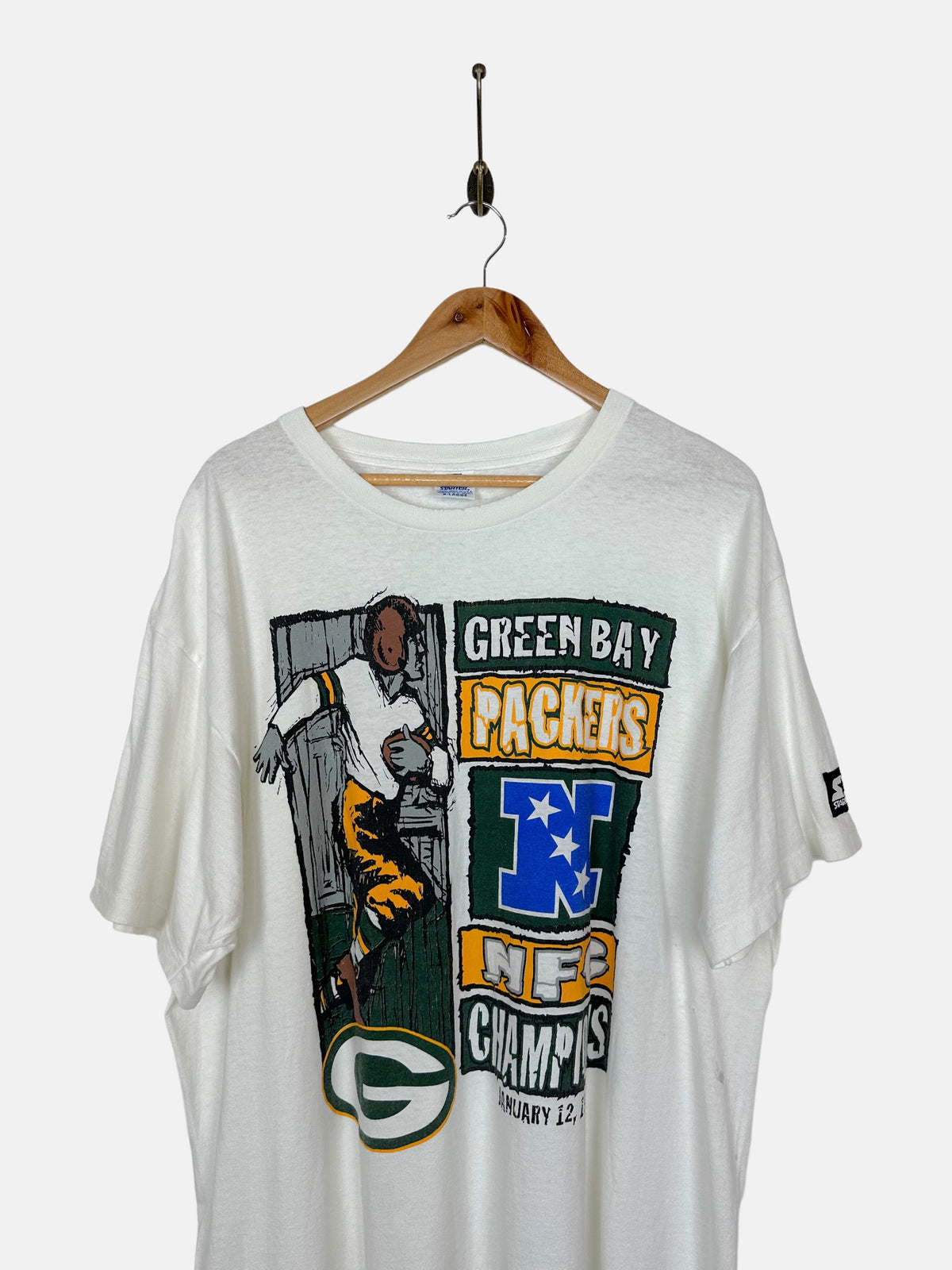 90's Green Bay Packers NFL Vintage T-Shirt Size XL