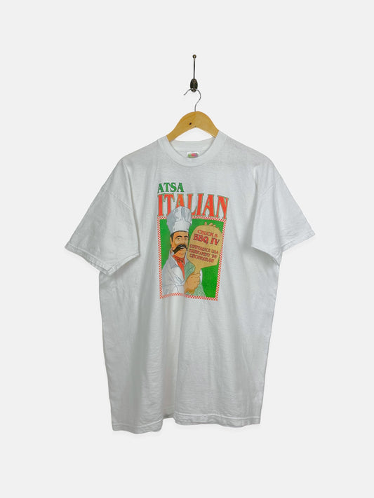 90's Asta Italian Cincinnati Bearcats Vintage T-Shirt Size L