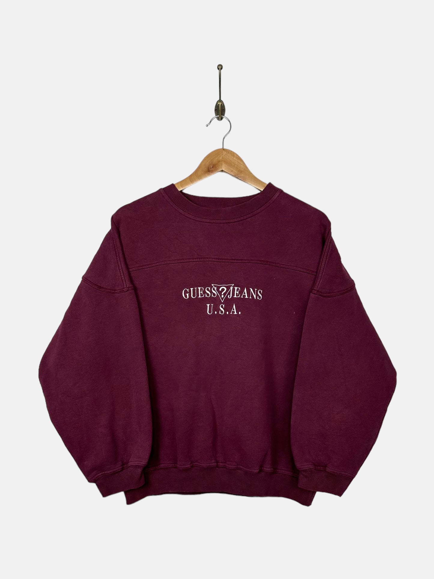 90's Guess Jeans Embroidered Vintage Sweatshirt Size 4-6