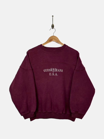 90's Guess Jeans Embroidered Vintage Sweatshirt Size 4-6