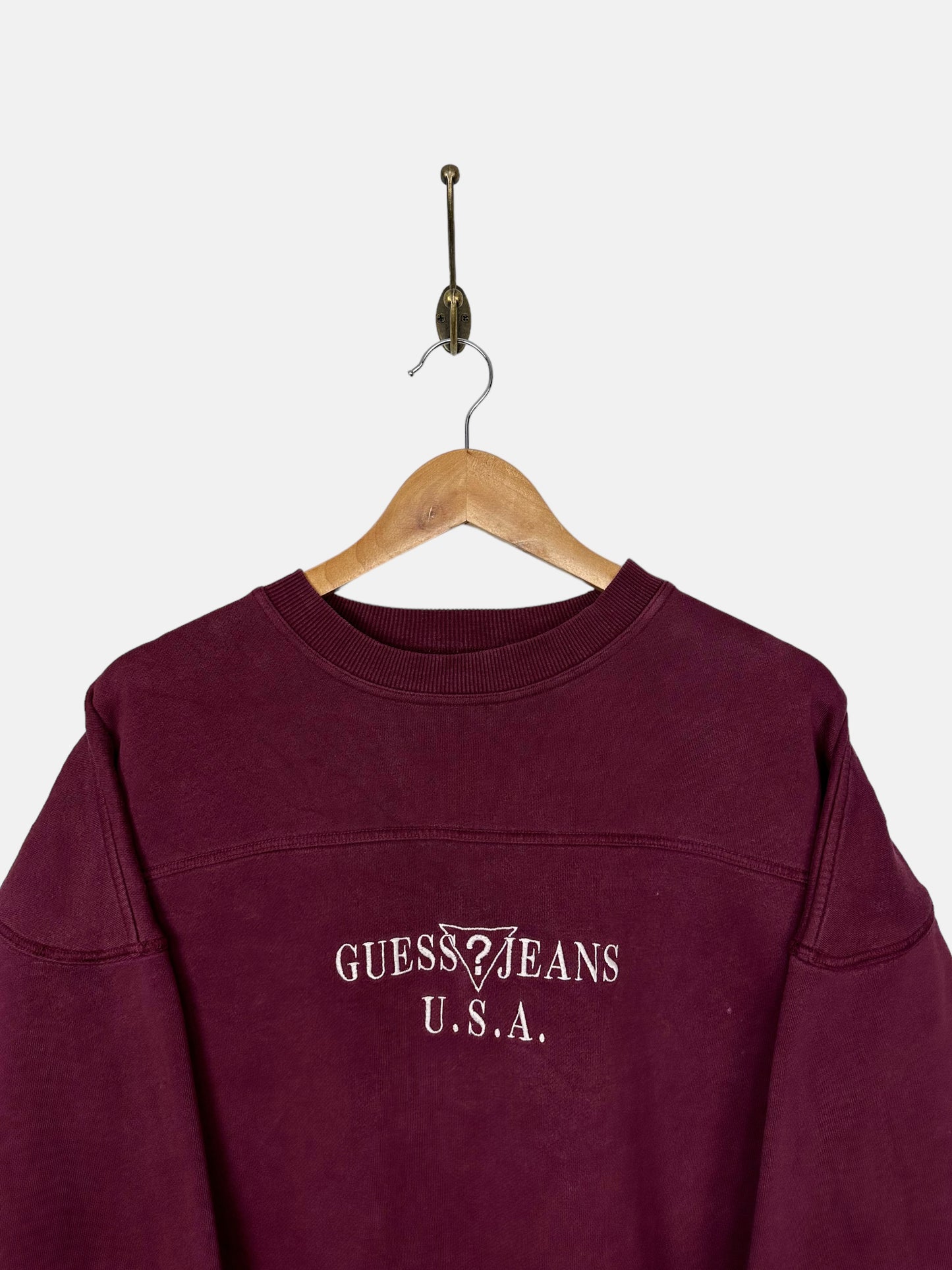 90's Guess Jeans Embroidered Vintage Sweatshirt Size 4-6
