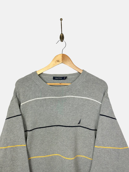 90's Nautica Embroidered Vintage Sweatshirt Size XL
