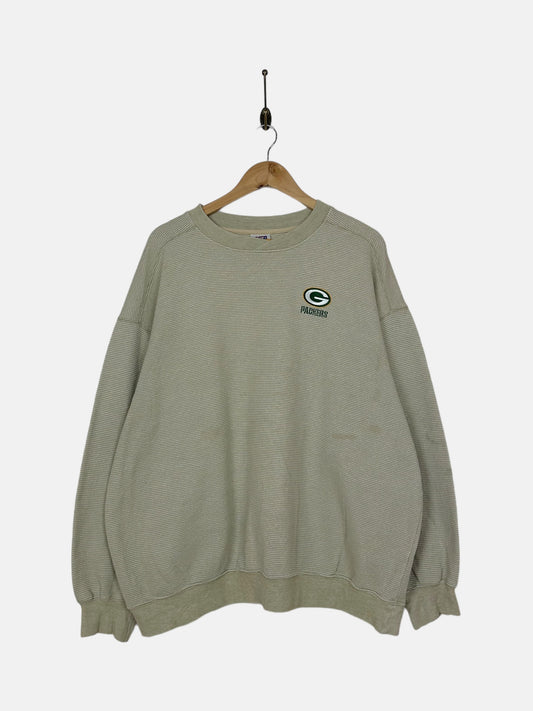 90's Green Bay Packers NFL Embroidered Vintage Sweatshirt Size XL