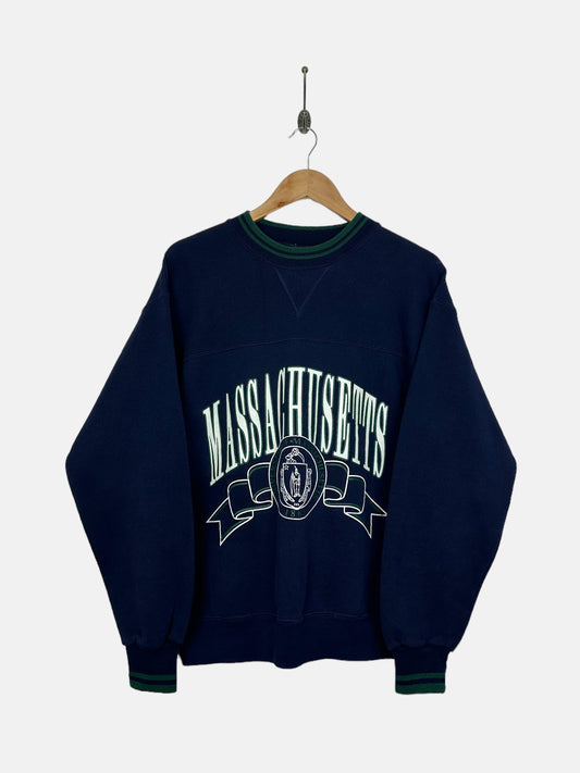 90's Massachusetts University USA Made Vintage Sweatshirt Size 10