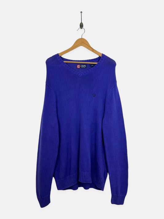 90's Chaps Embroidered Vintage Knit Size L