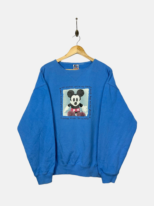 90's Disney Mickey Mouse Vintage Sweatshirt Size L